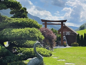 Overnattingsstedets uteområder