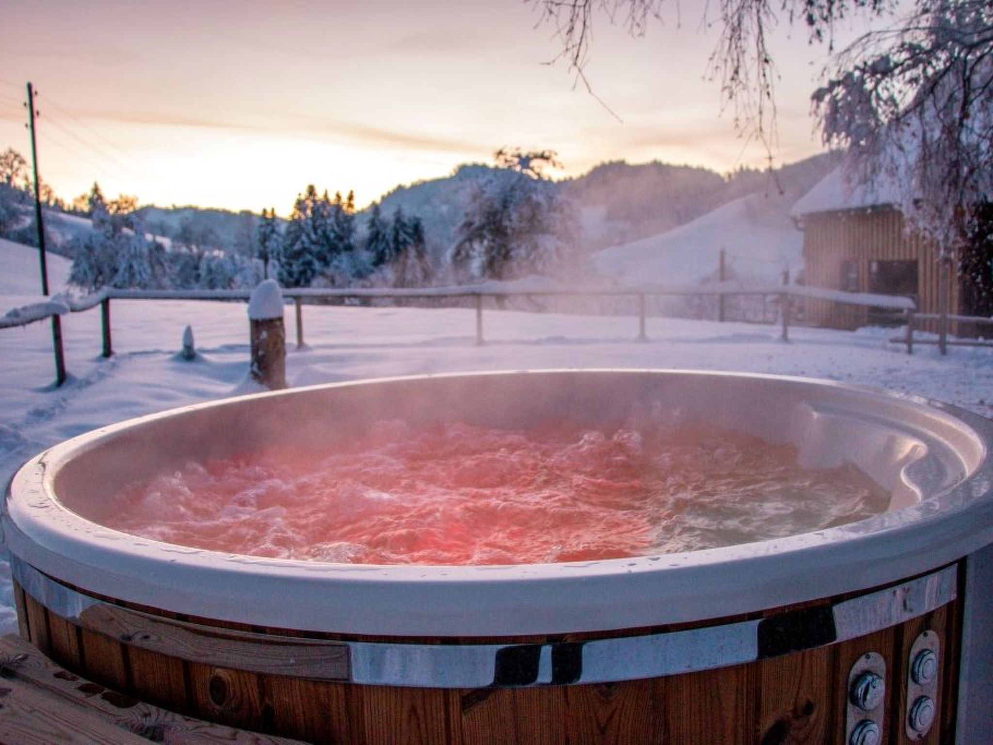 Bain à remous extérieur