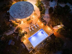 Una piscina climatizada