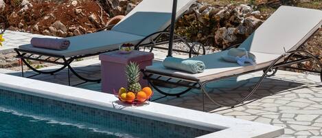 Et oppvarmet basseng