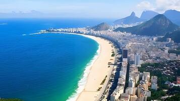 Quarto casal | Praia | Perto da praia, 20 bares na praia
