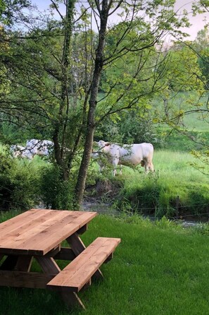 Outdoor dining - The Water Mill of Tourteron by Interhome (Tourteron)