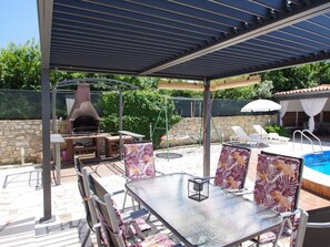 Outdoor dining - Vacation home "Nena" by Interhome (Pula)
