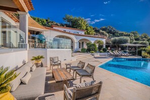 Pool - LA CROIX-VALMER - SEA VIEW VILLA - INFINITY POOL - 5 BEDROOMS (LA CROIX VALMER)