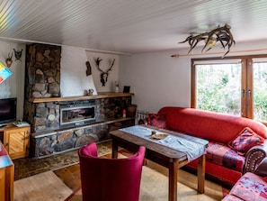 Fireplace - Blockhütte Rudolf by Interhome (Zernitz)