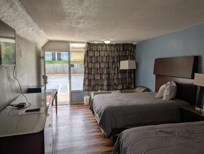 Free WiFi, bed sheets