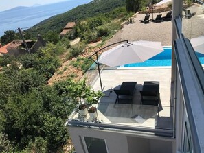 Terrace/patio - Apartment Losinj by Interhome (Brseč)