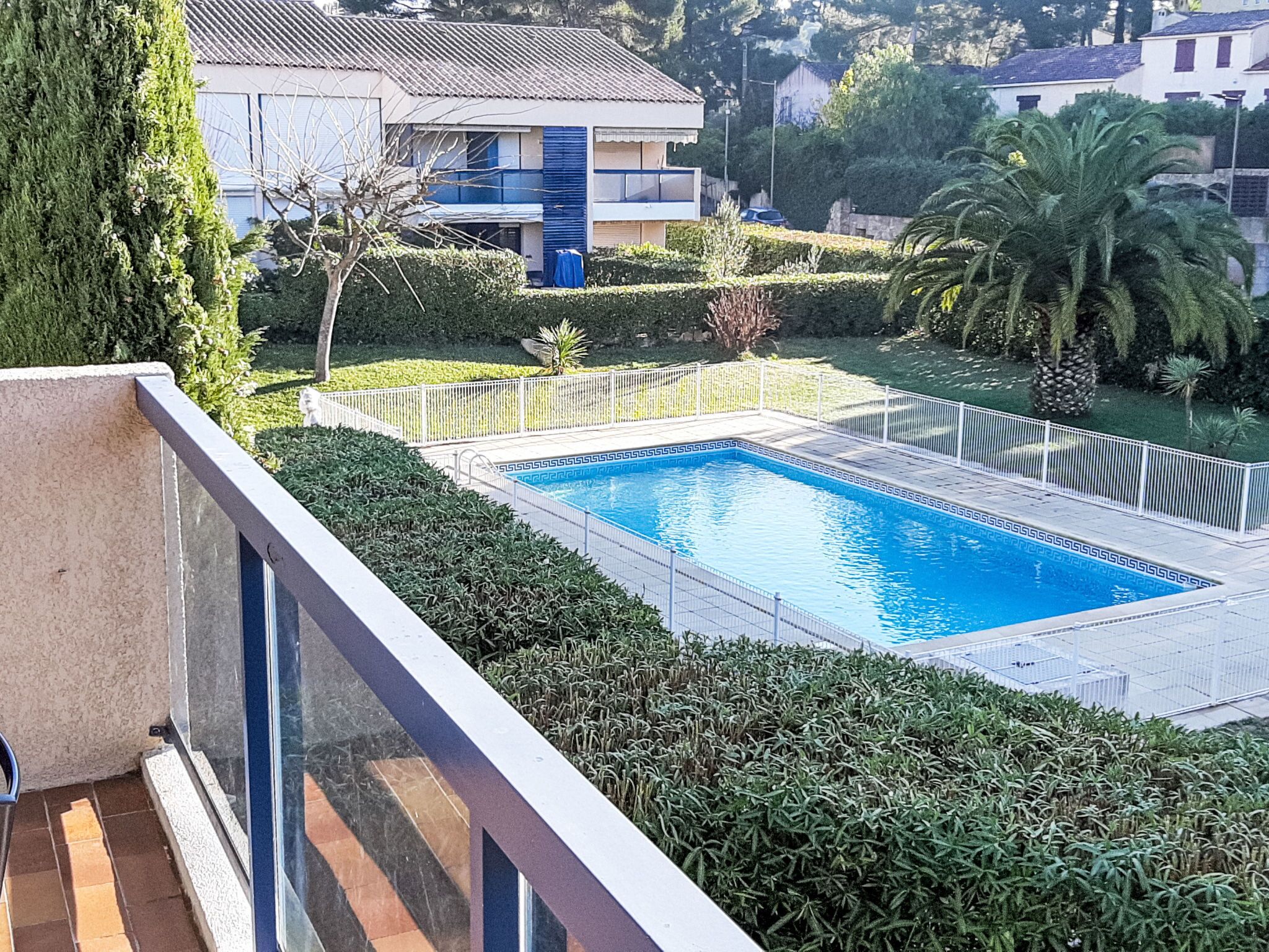 Una piscina climatizada