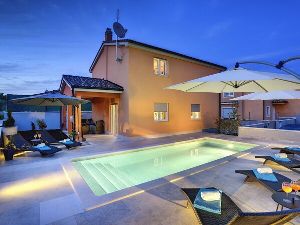 Piscine chauffée