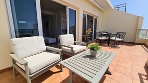 Outdoor dining - Arrecife Charco de San Gines Terrace with sea view (Arrecife)