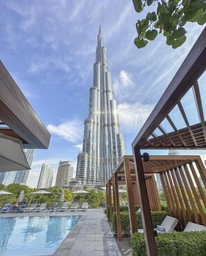 Alberca al aire libre 