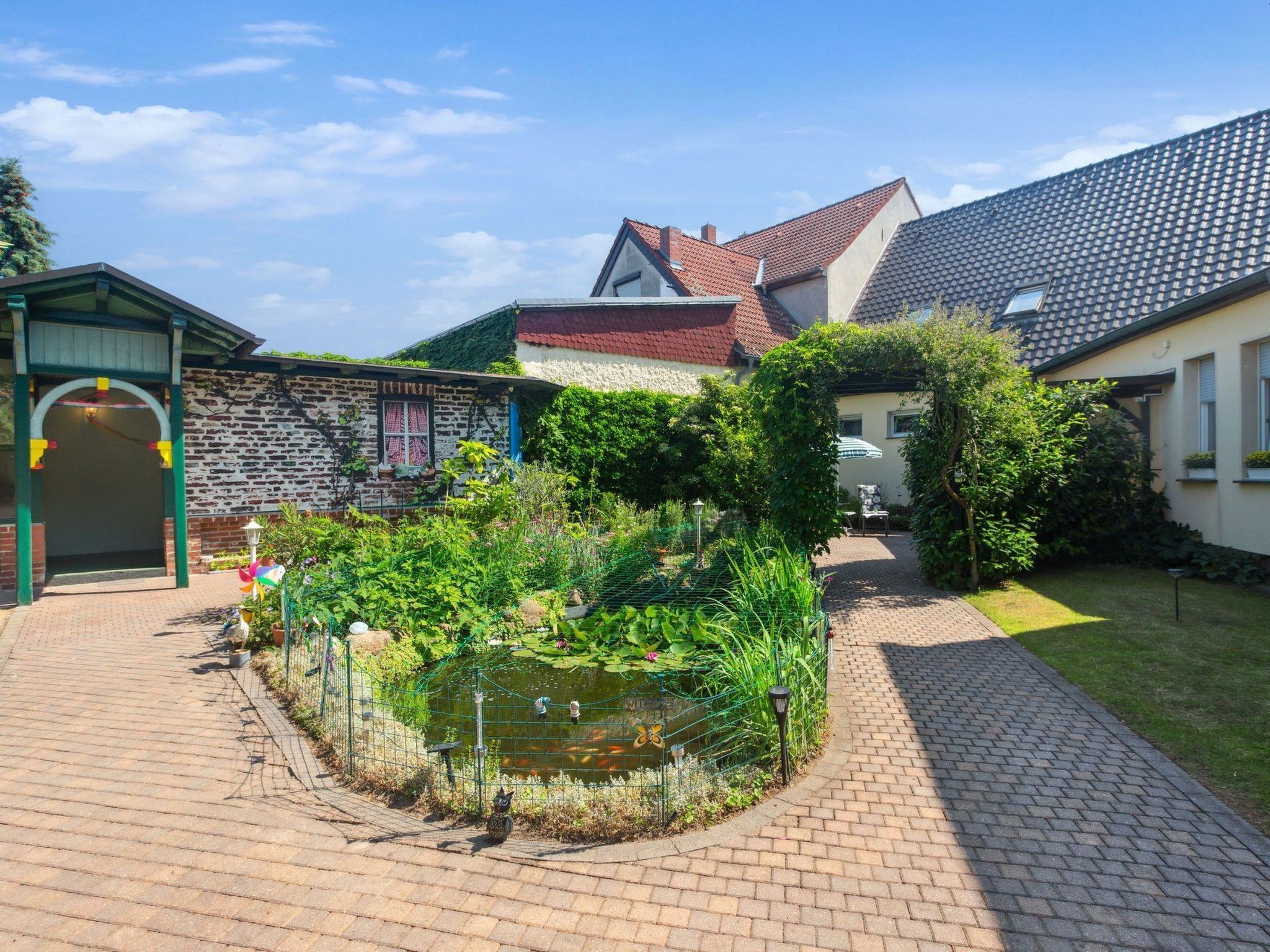 Enceinte de l’hébergement