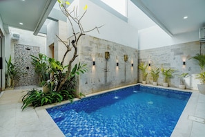 Outdoor pool - 3-bedroom Private pool villa City Sanur (Denpasar)