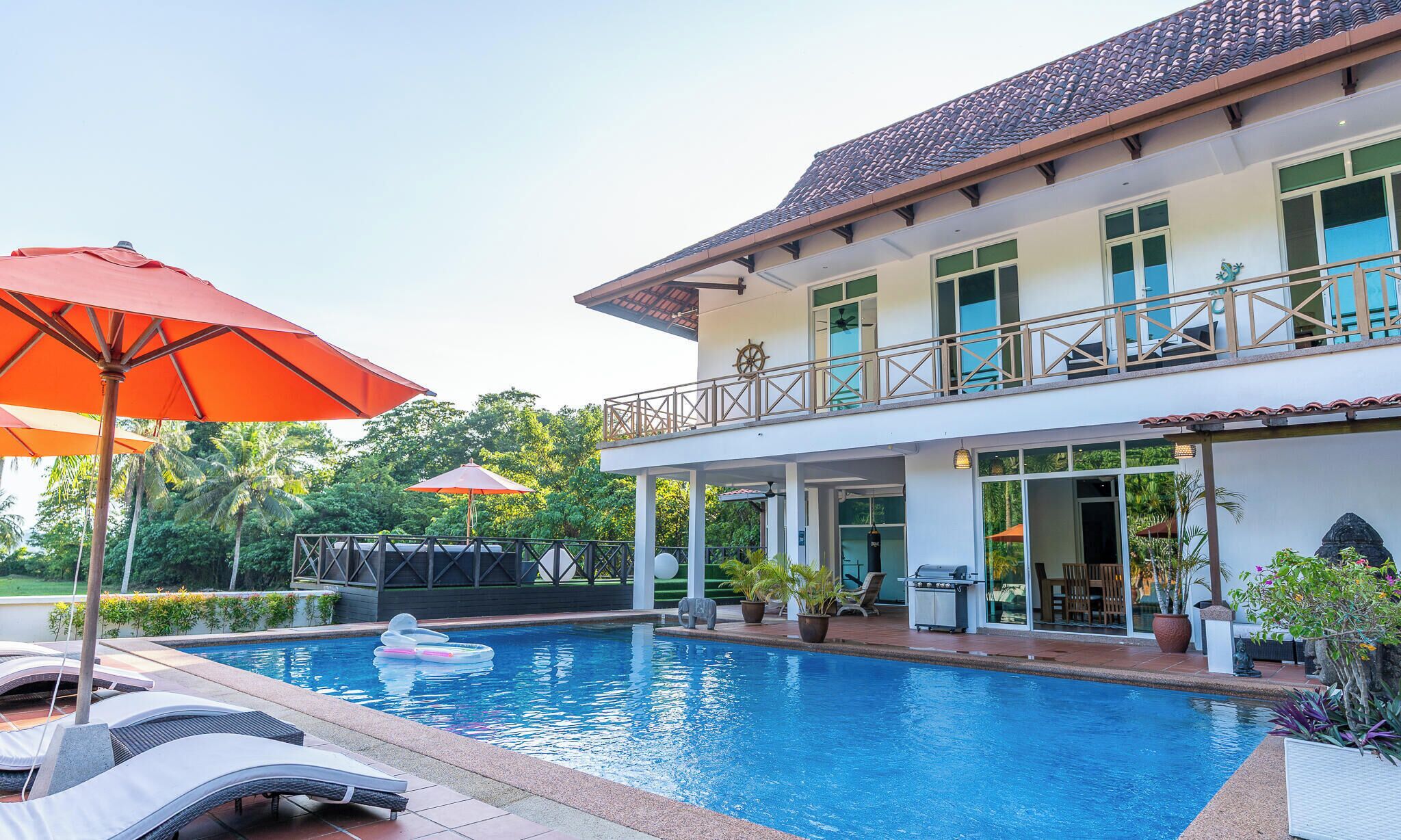 Fassade der Unterkunft