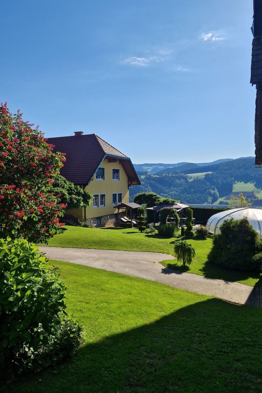 Overnattingsstedets uteområder