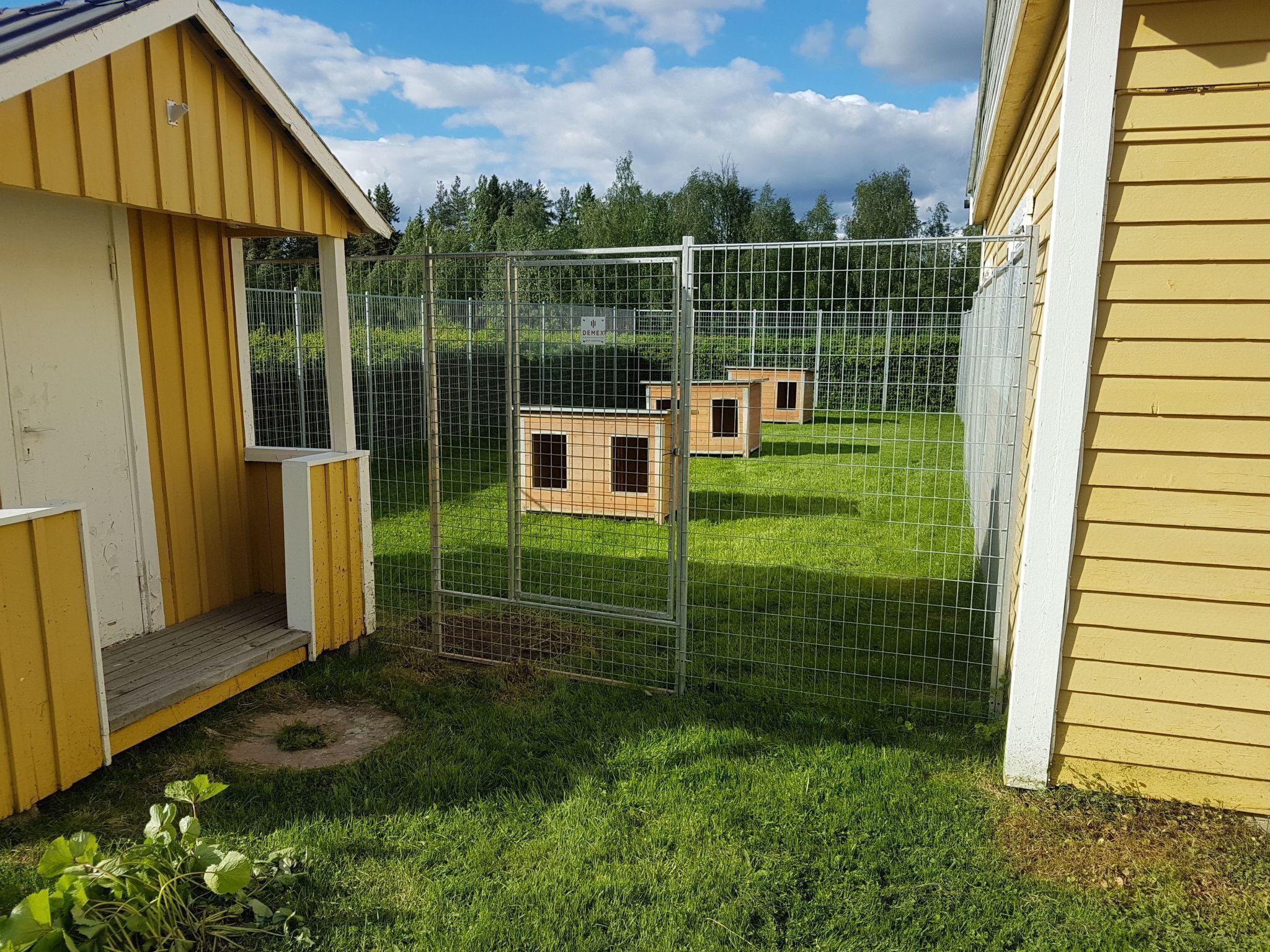 Enceinte de l’hébergement