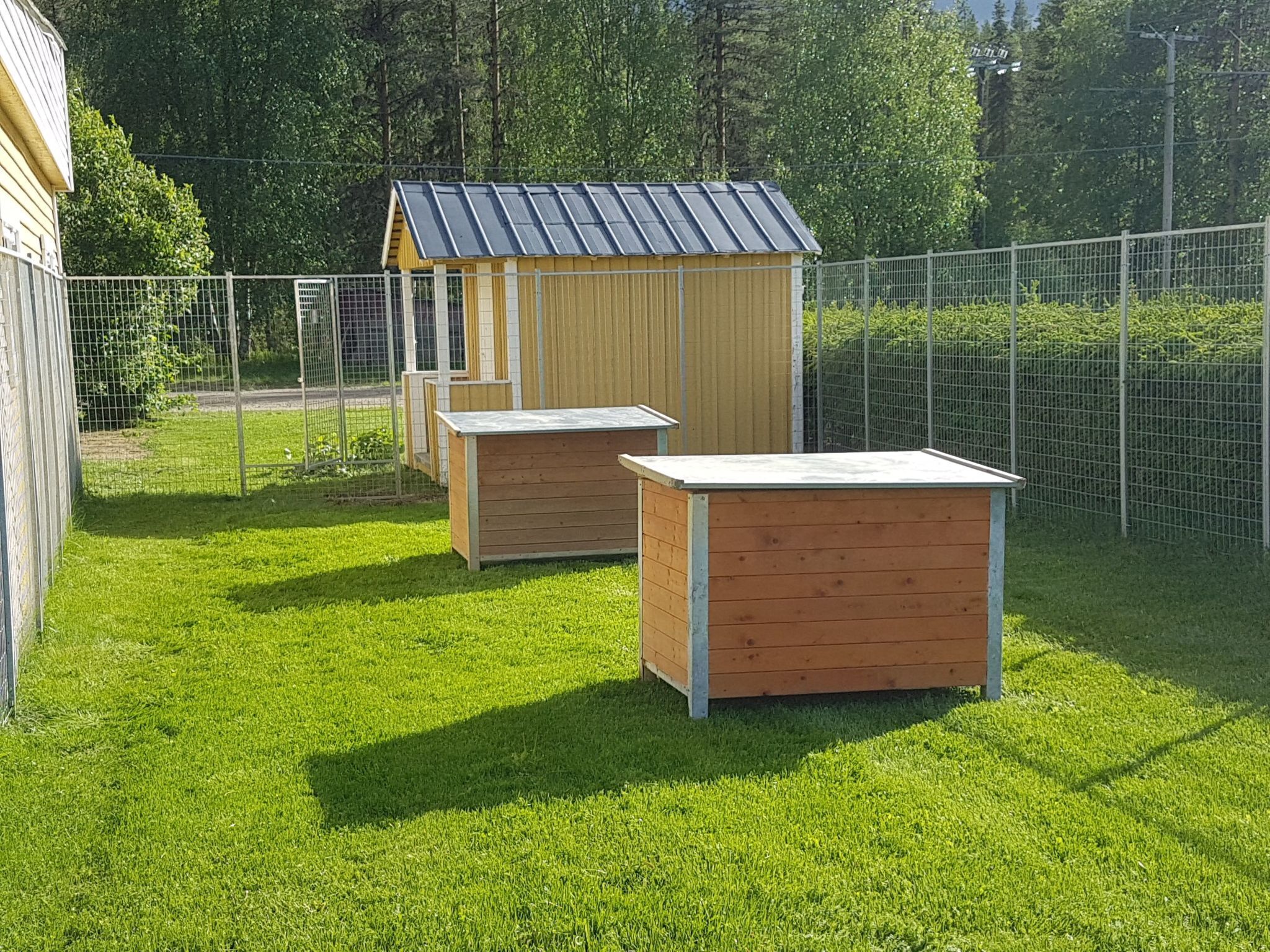 Enceinte de l’hébergement