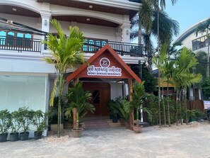 Fachada de la propiedad