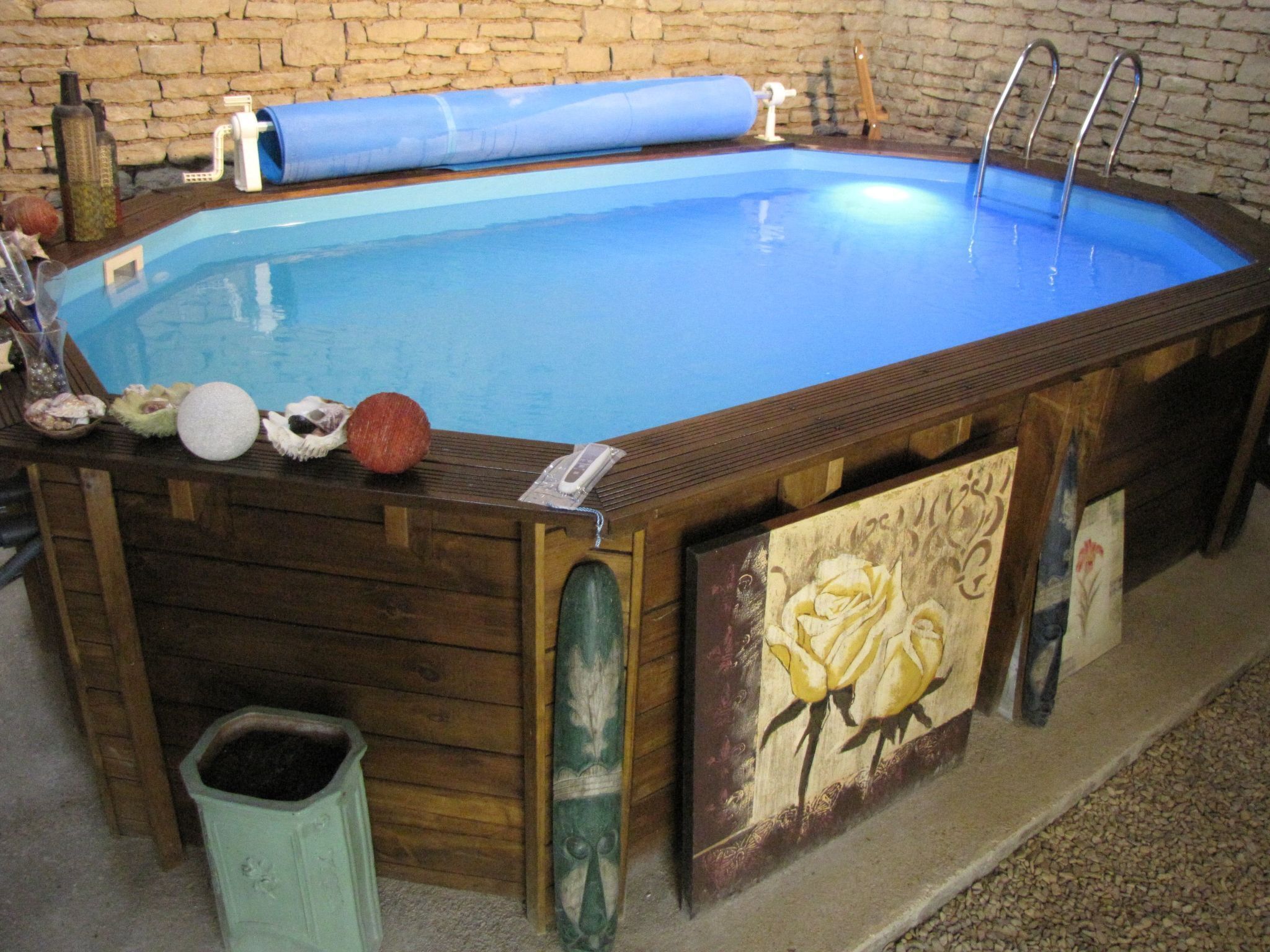 Una piscina climatizada