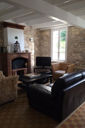 TV, fireplace, DVD player - Ferienvilla mit Blick auf das Wasser by Interhome (Varzay)
