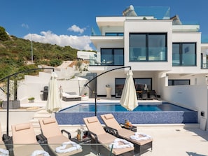 A heated pool - in Dvornica mit Privatem Pool by Interhome (Podorljak)
