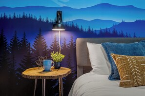 Tabla de planchar con plancha, Internet, ropa de cama