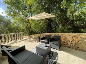 Terrace/patio - Apartment Brebric - 540 Meter vom Meer entfernt by Interhome (Polje)