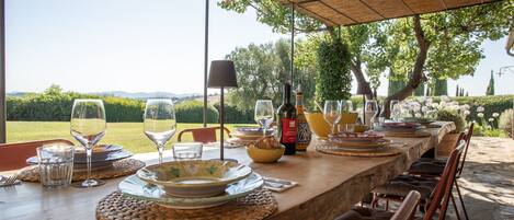 Ristorazione all'aperto