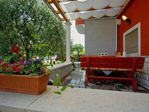 Terrace/patio - Komfortable Wohnung Bozica 2 Umag by Interhome (Umag)