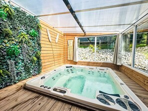 Interior - Mobilheim mit privatem Premium-Jacuzzi by Interhome (Anneville sur Scie)