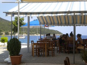 Outdoor dining - Romantic Stonehouse by Interhome (Leonidhion)