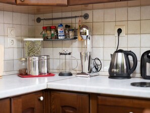 Fridge, cookware/dishes/utensils - Unknown Accommodation by Interhome (Kalabaka)