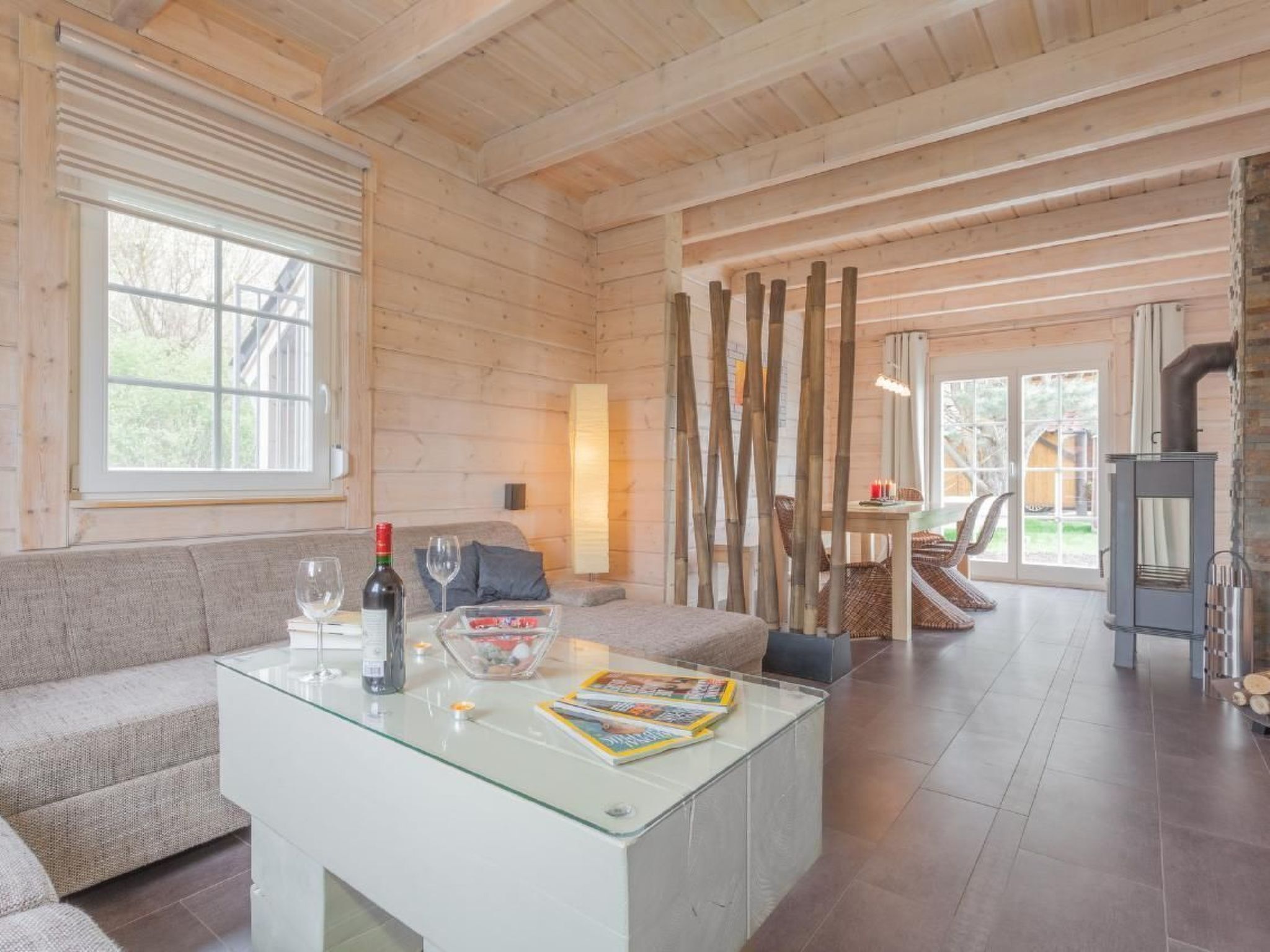 TV, fireplace, DVD player