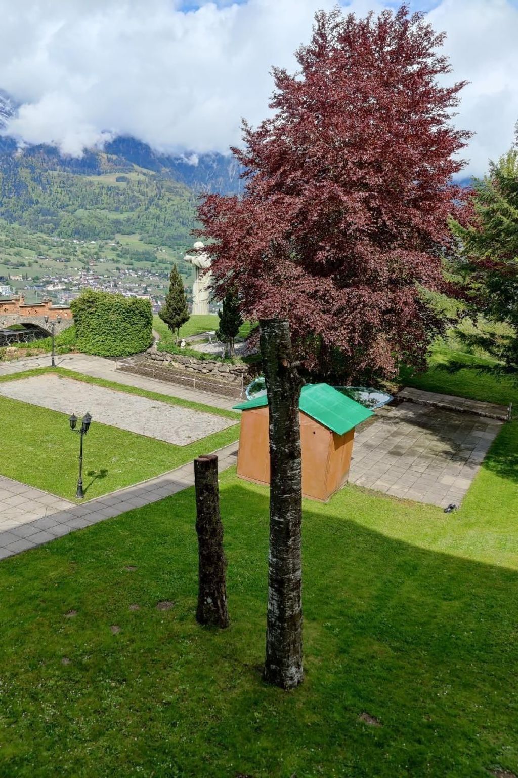 Enceinte de l’hébergement