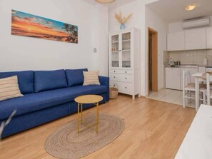 Living area - Wohnung mit tollem Meerblick und 2 Bädern by Interhome (Podaca)