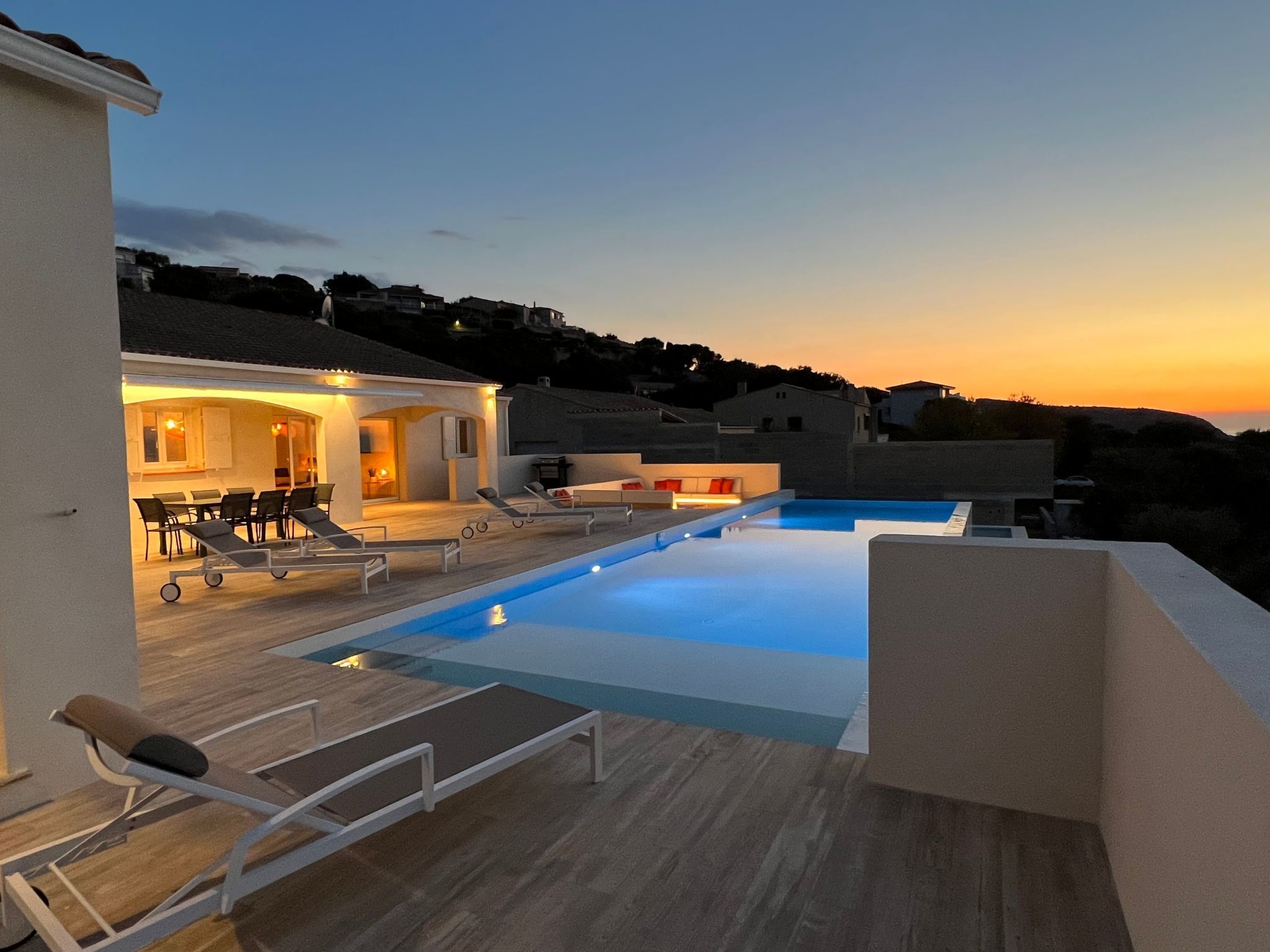 Et oppvarmet basseng