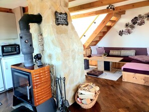Una chimenea
