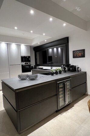 Fridge, microwave, dishwasher, cookware/dishes/utensils - ISULA-RED_BEAUTIFUL_VIEW. by Interhome (Corbara)