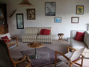 TV, fireplace, DVD player - Villa "Cobalan" mit Blick auf das Wasser by Interhome (Locquénolé)