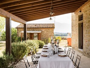 Outdoor dining - Villa Eleonora by Interhome (Lucignano)