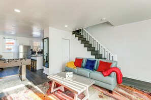 TV, video games, table football