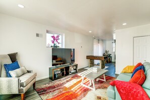 TV, video games, table football