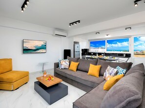 Living area - Luminosa Luxus-Villa by Interhome (Georgioupoli)