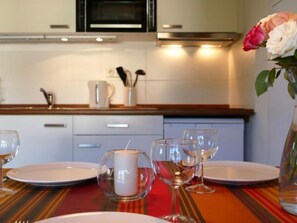 Fridge, cookware/dishes/utensils - Apartment  by Interhome (Cambo Les Bains)