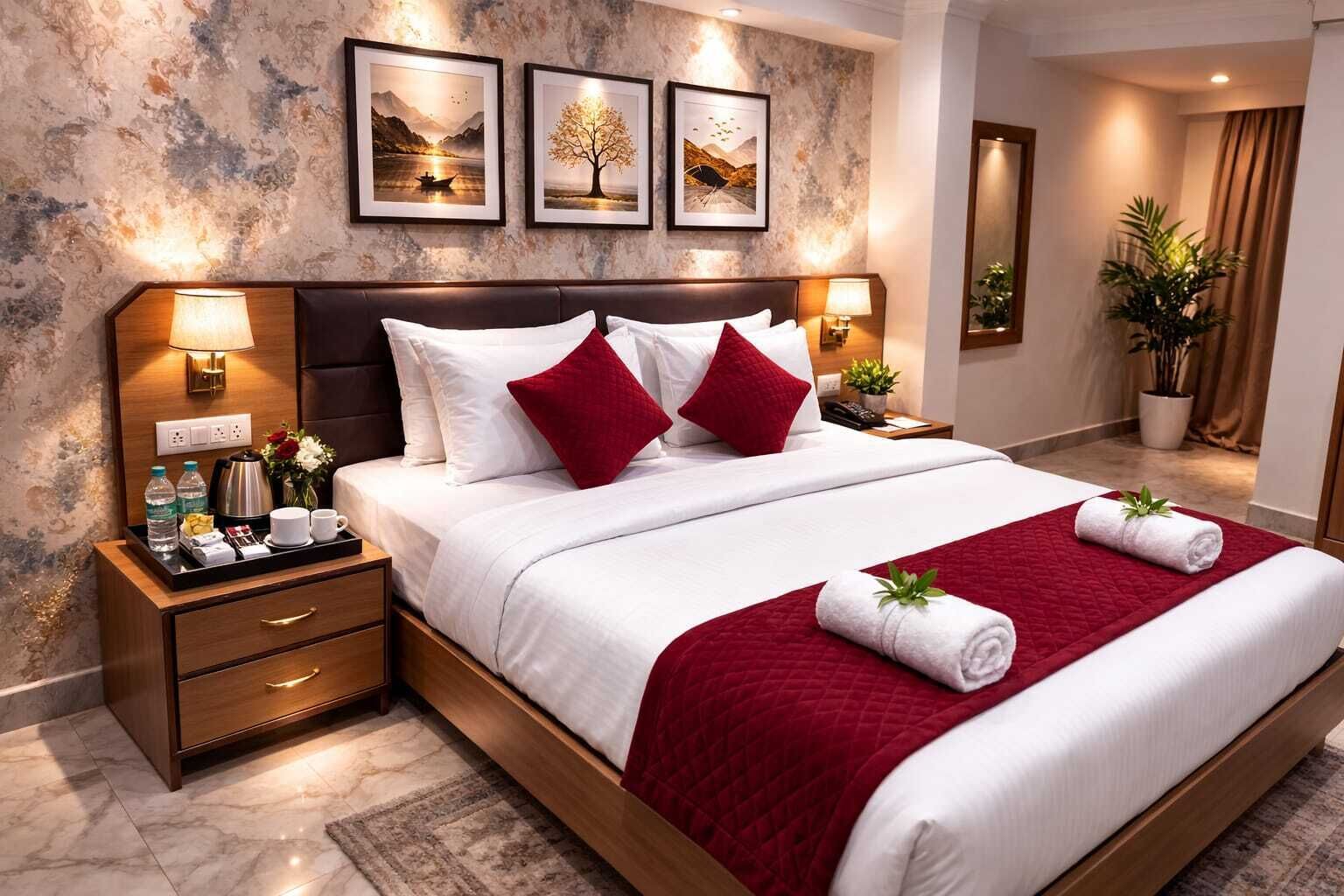 Estudio Confort, vistas a la ciudad | Servicio de comidas en la habitación