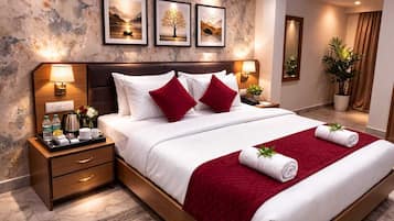 Estudio Confort, vistas a la ciudad | Servicio de comidas en la habitación