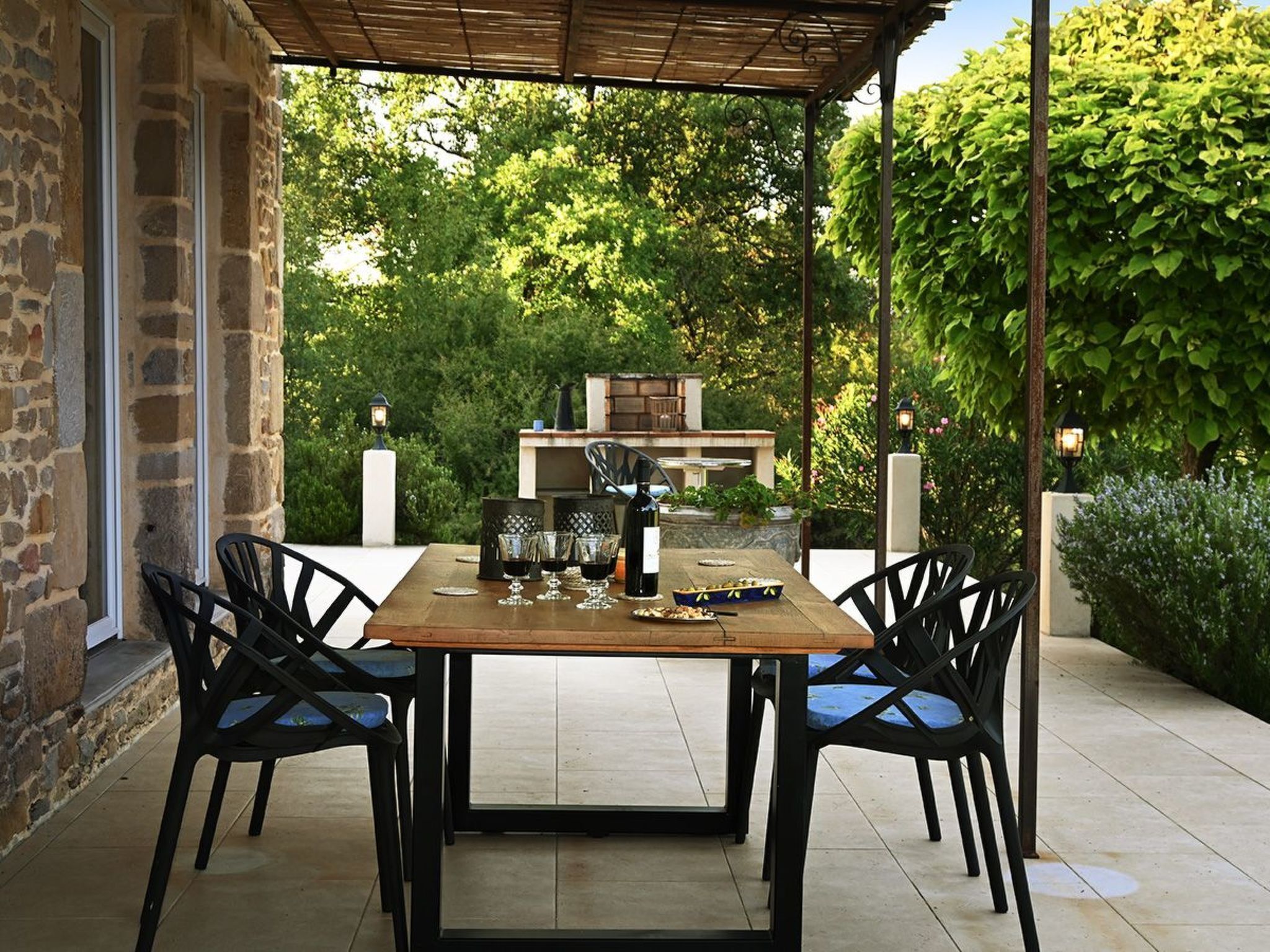 Restauration en plein air