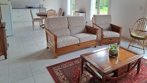 Living area - Gite de bon air by Interhome (Sens de Bretagne)