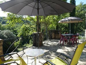 Outdoor dining - petit mas de camp by Interhome (Bernis)
