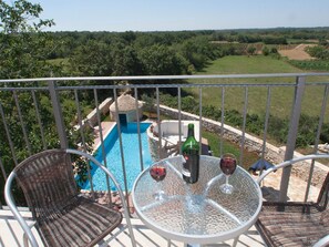 Outdoor dining - Haus in Cukrići mit privatem Pool by Interhome (Bokordici)